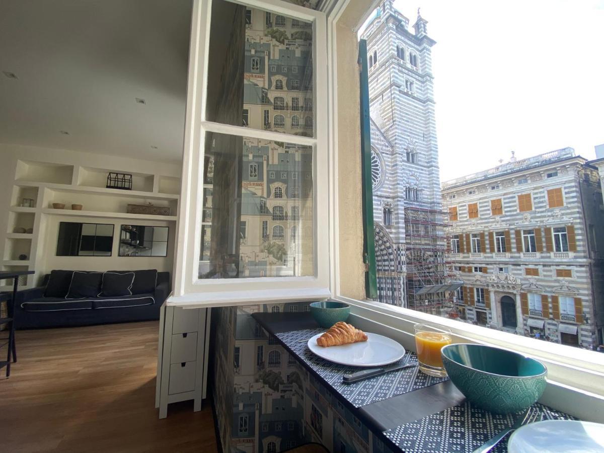 New Apartament In Front Of Genoa Cathedral Exterior foto