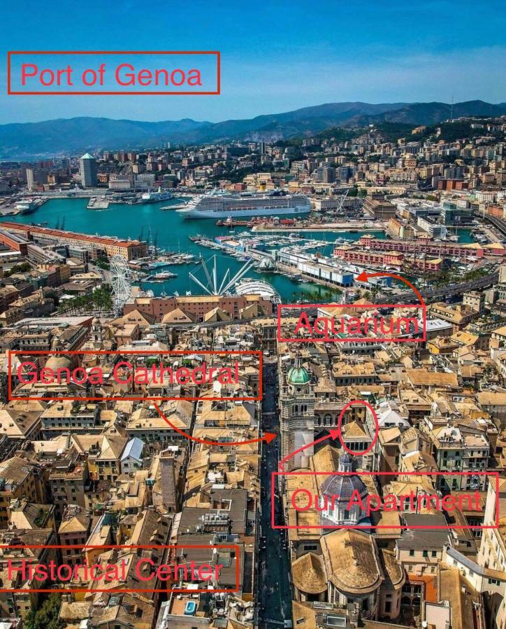 New Apartament In Front Of Genoa Cathedral Exterior foto